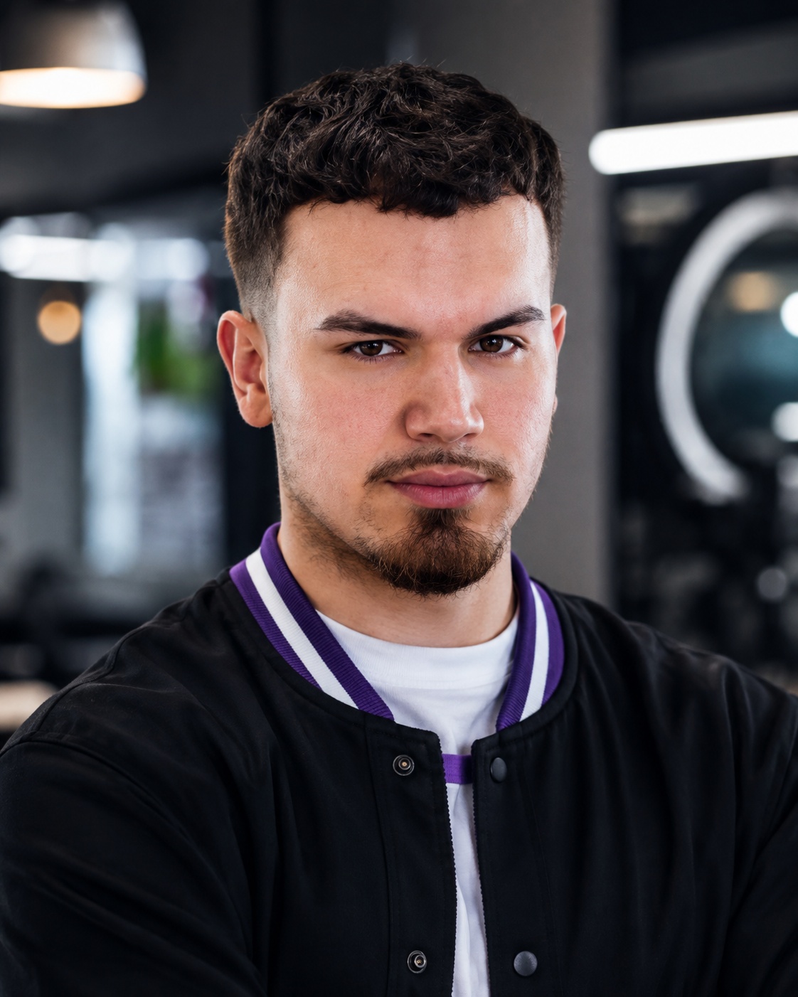Andrew Blacksten, barber and founder of Modo, in his Stockton studio